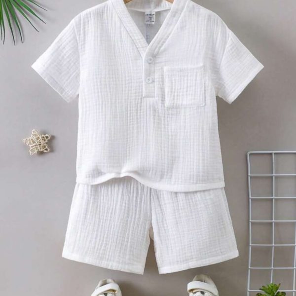 SHEIN 2 pièces Ensemble Jeune Garçon