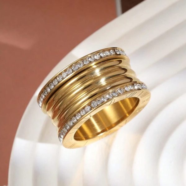 Rakol 1 pièce bague fermée en acier inoxydable