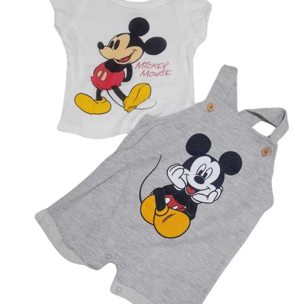 Jolie salopette et t shirt Mickey