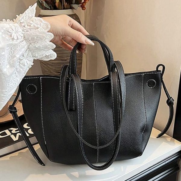 Nouveau sac fourre-tout à l'épaule de grande capacité, minimaliste, polyvalent et à la mode, décontracté