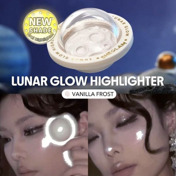 SHEGLAM Enlumineur Lueur Lunaire-Vanille Frost Poudre Enlumineuse Brillance Multidimensionnelle Finition Haute Brillance Reflet Bleu-Vert ÉClat Multi-Usage Maquillage Visage ÉClat PâQues FêTe Des MèRes Remise De DiplôMe Anniversaire Vacances Printemps ÉTé Y2K Fantaisie Mode Maquillage CosméTique FêTe Plage Voyage Camping ExtéRieur ÉCole Campus Voyage Festivals DéCor Cadeau PréSent Rose Fille Cosplay Meilleur Couleur Charme Ambiance
