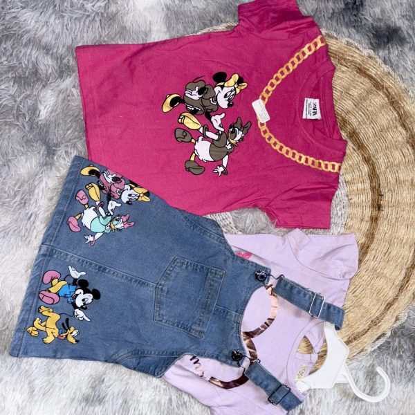 Ensemble jean robe 3 pièces ZARA