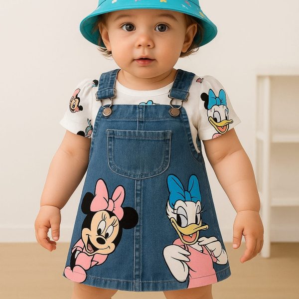 Robe fillettes , jean et t shirt 2 pieces