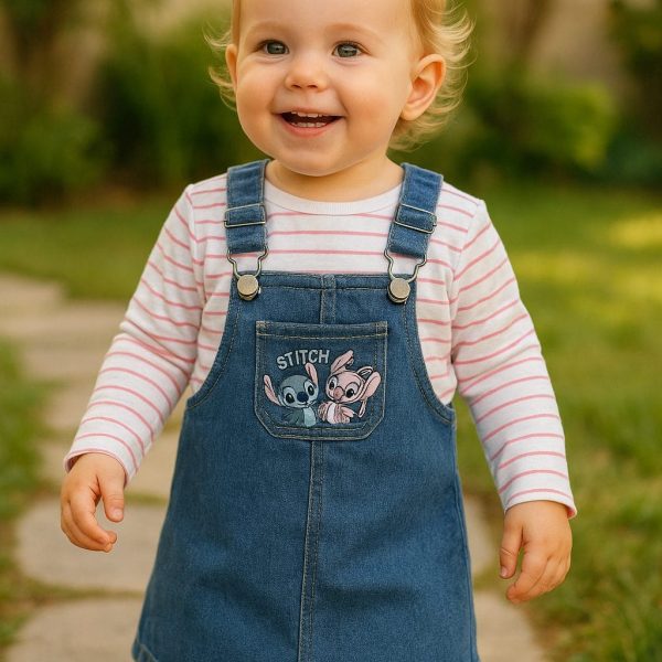 Robe fillettes , jean et pull