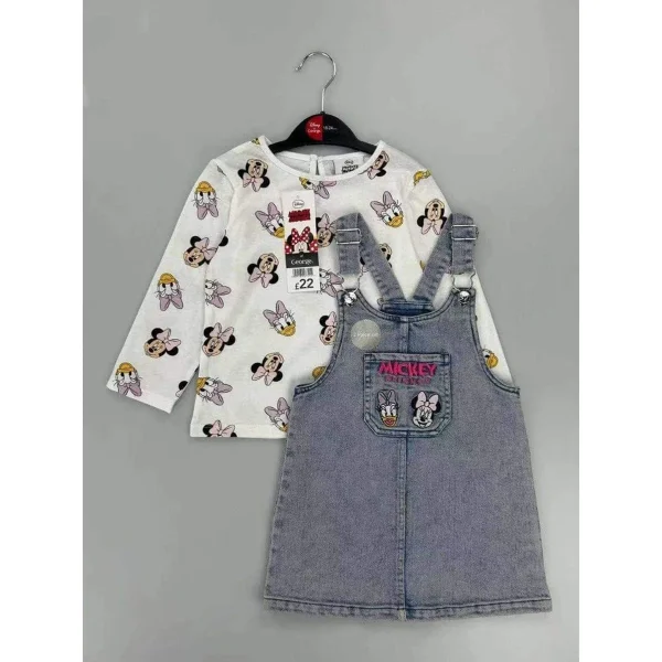 Robe fillettes , jean et pull