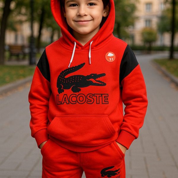 Ensemble lacoste Rouge