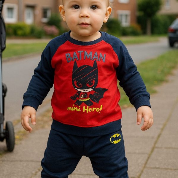 Ensemble enfant Batman Rouge