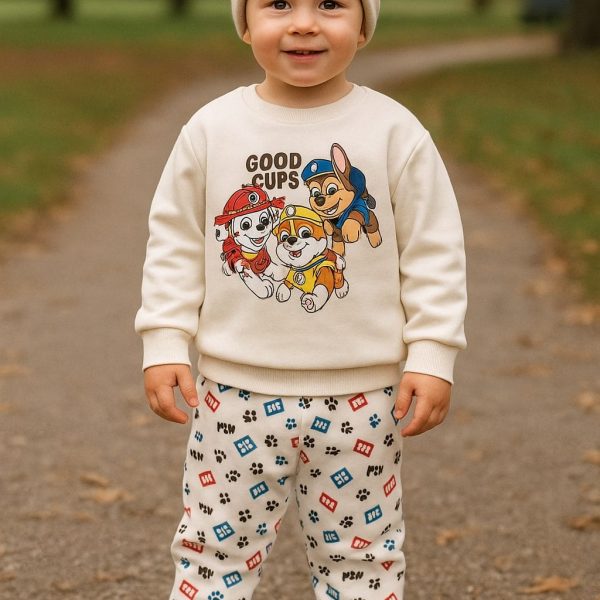 Jogging enfant Pat'Patrouille Blanc