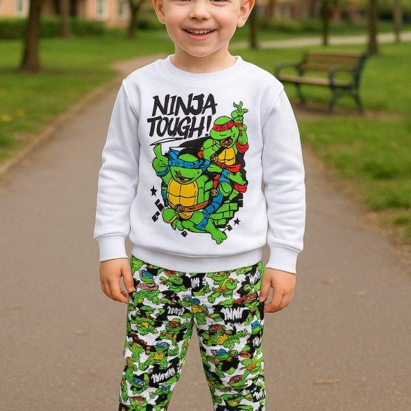Jogging enfant Tortues Ninja Blanc