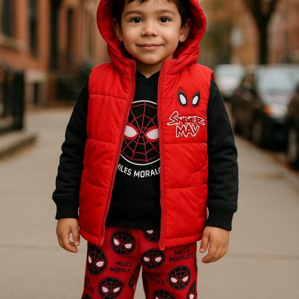 Ensemble GILET ET Jogging SPIDERMAN
