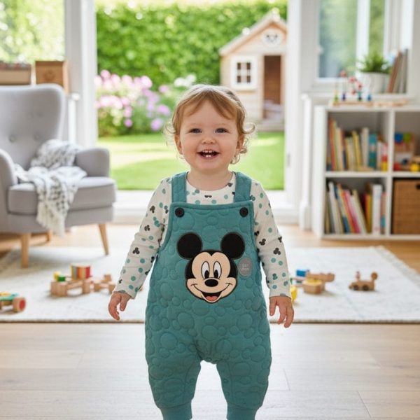 Salopette bébé george pour enfant Mikey Vert