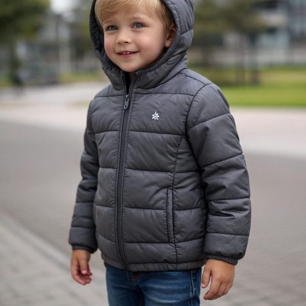 Doudoune RALPH LAUREN grise foncée