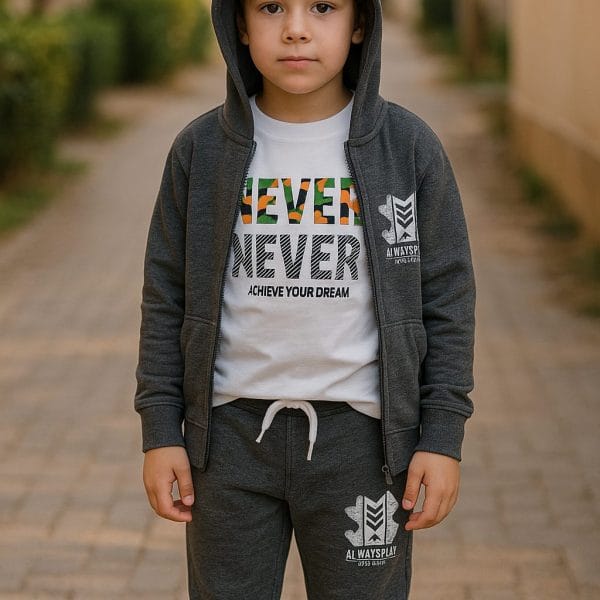 Jogging 3 pièces gris