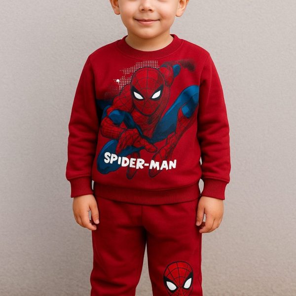Jogging enfant Spiderman Rouge