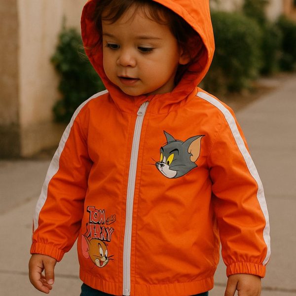 Imperméable veste tom & jerry garçon