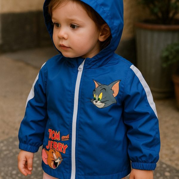 Imperméable veste tom & jerry garçon