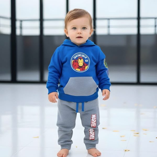 Ensemble enfant Iron Man Bleu