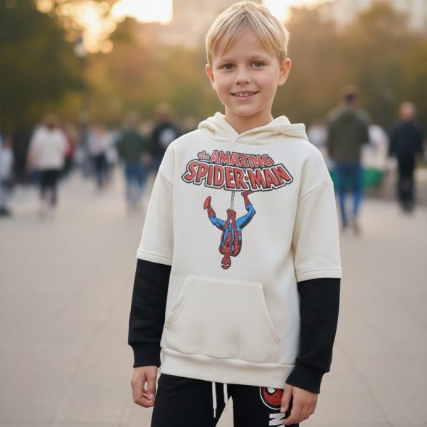 Jogging enfant garçon spiderman