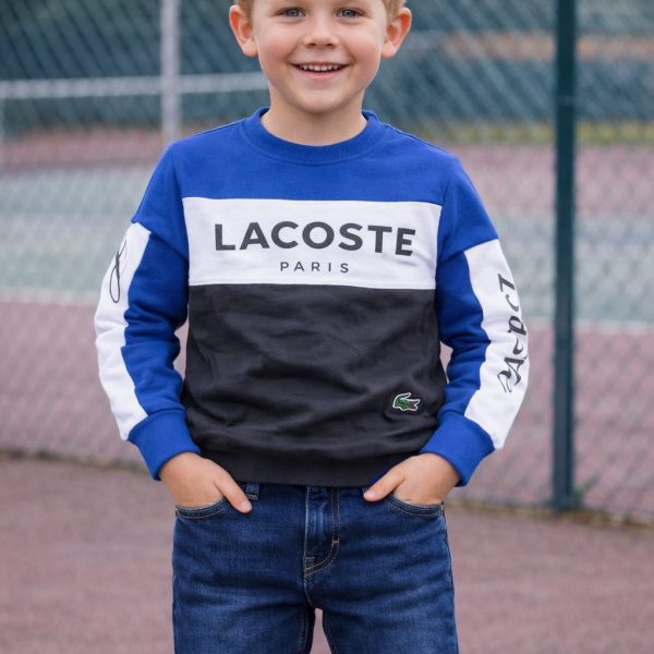 2pcs Pull Lacoste + Jean bleu