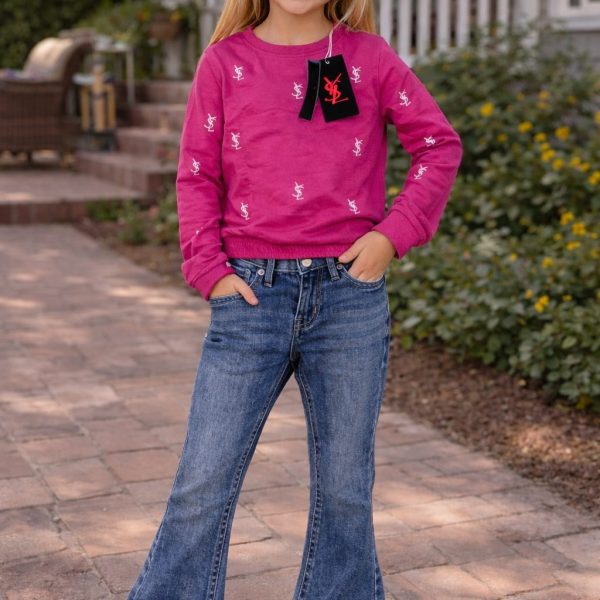 2pcs Pull yves saint Laurent + Jean bleu