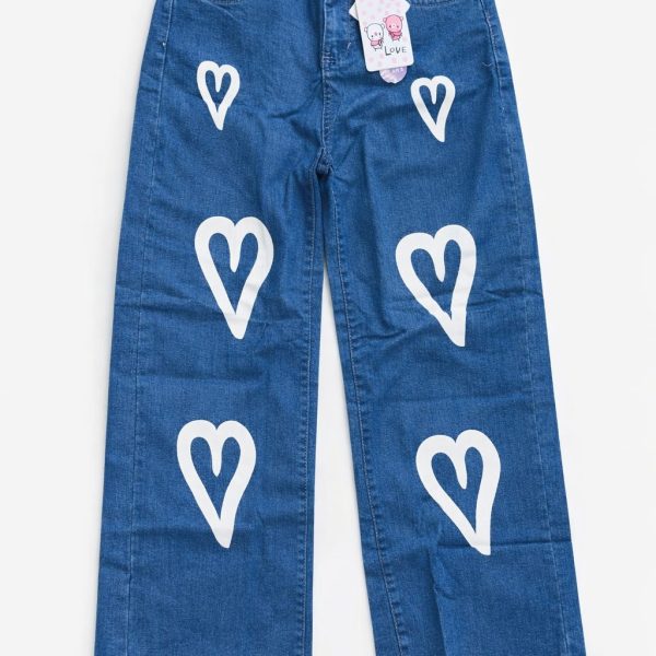 Pantalon Jean Love Fille