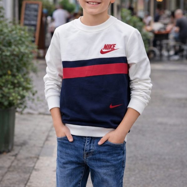 2pcs Pull Nike + Jean bleu