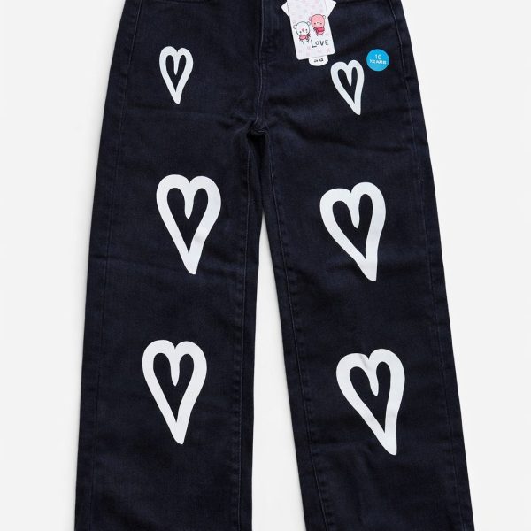 Pantalon Jean Love Fille