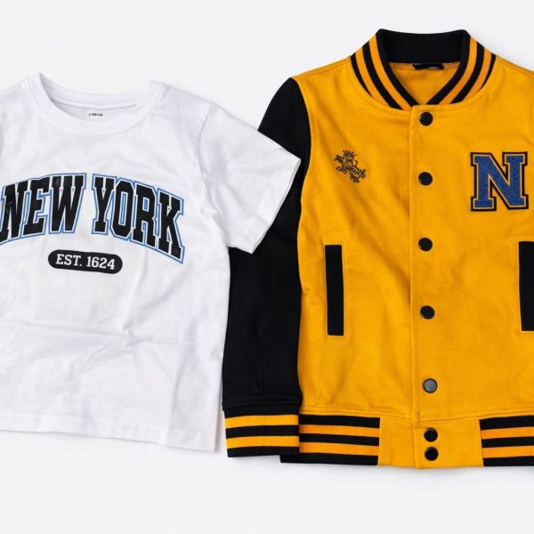 BLOUSON & T-SHIRT NY - 2 PIECES