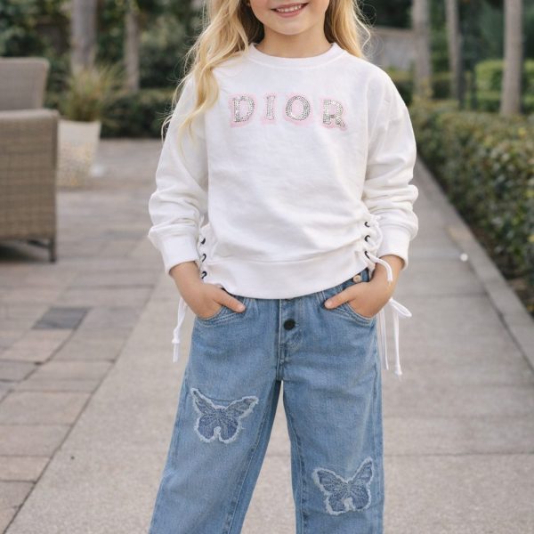 2pcs Pull DIOR + Pantalon jean