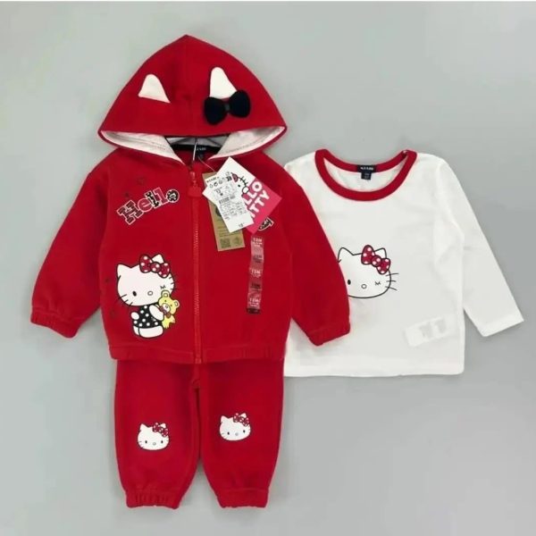 3 pieces kiabi survêtements hello kitty