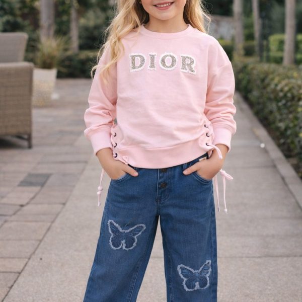 2pcs Pull DIOR + Pantalon jean