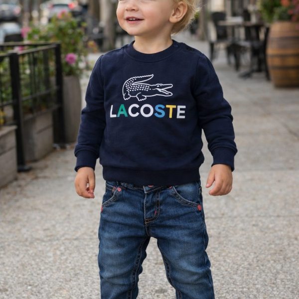 2 pcs PULL LACOSTE + JEAN MAYORAL