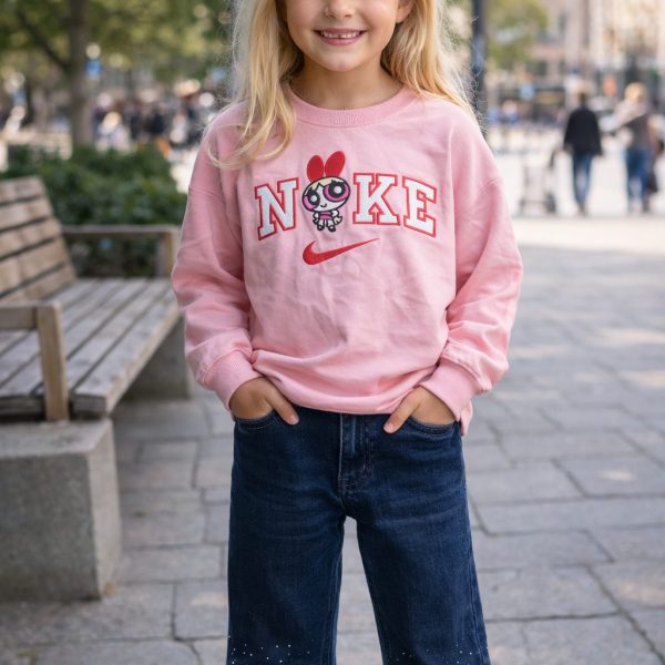 2pcs Pull Nike + Jean bleu Zara