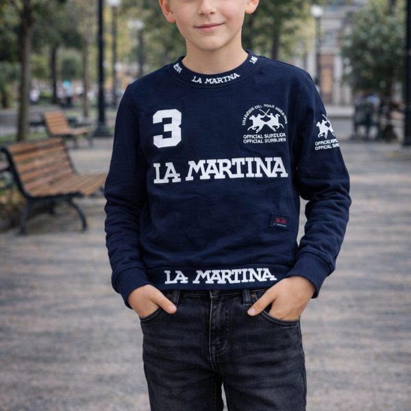 2pcs Pull La Martina + Jean bleu LV