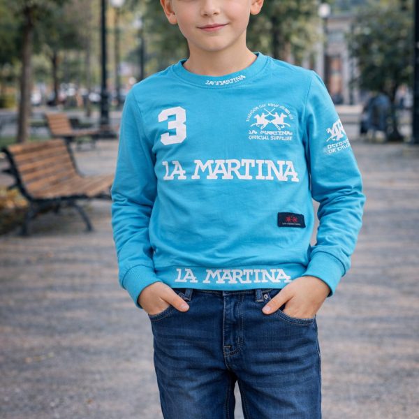 2pcs Pull La Martina + Jean bleu LV