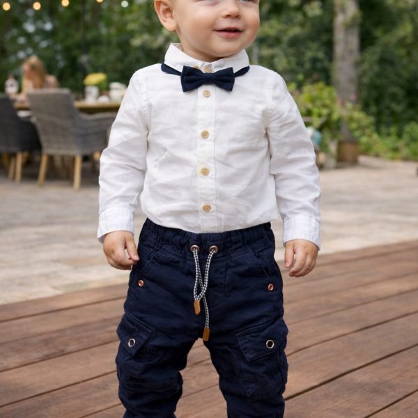 3 pcs PULL avec papillon + pantalon