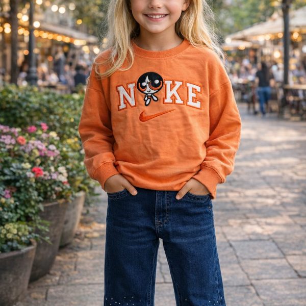 2pcs Pull Nike + Jean bleu Zara