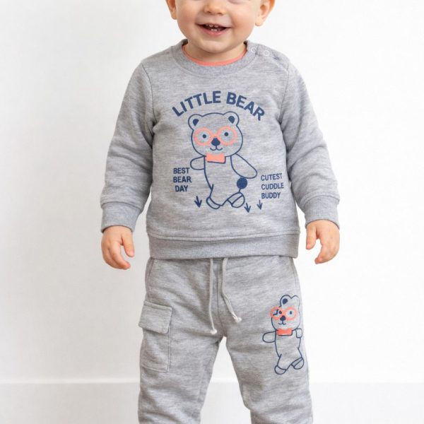 Ensemble bébé Gris