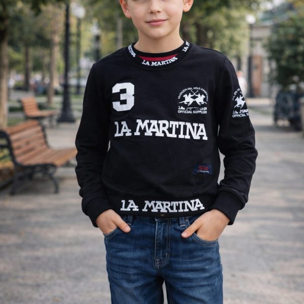 2pcs Pull La Martina + Jean bleu LV