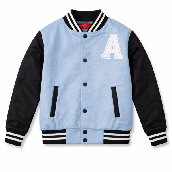 Veste en daim Lettre A