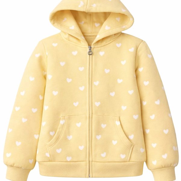 Veste fille à capuche en cotton George
