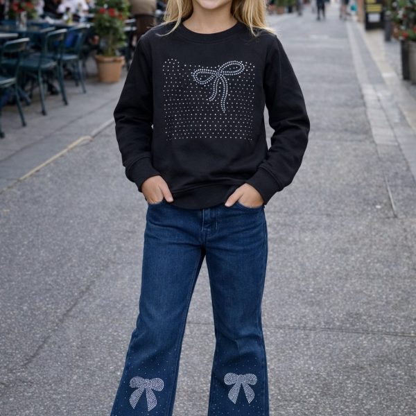 2pcs Pull dior + Jean bleu Zara