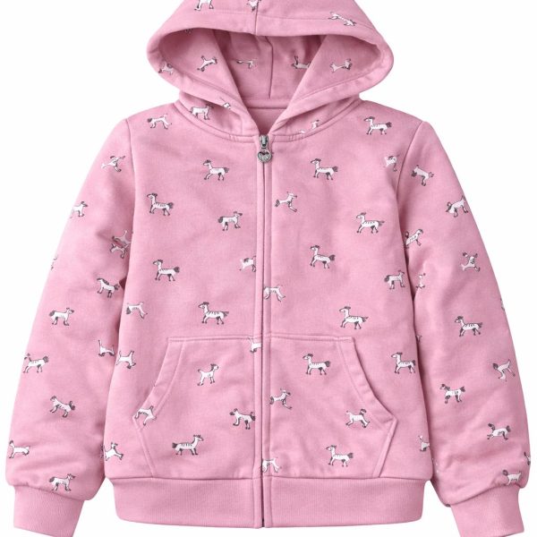 Veste fille à capuche en cotton George