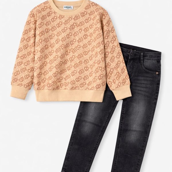 2pcs Kenzo JORDAN + Jean bleu LV