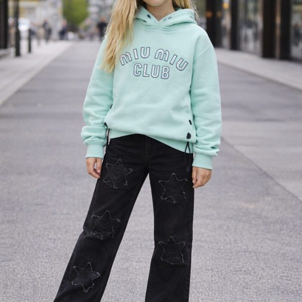 2pcs Pull miu miu + Jean noir