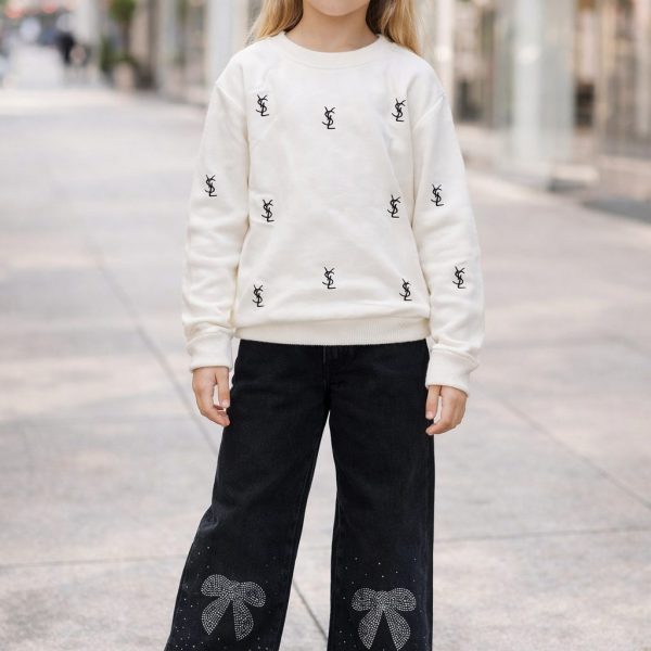 2pcs Pull YSL + Jean bleu Zara