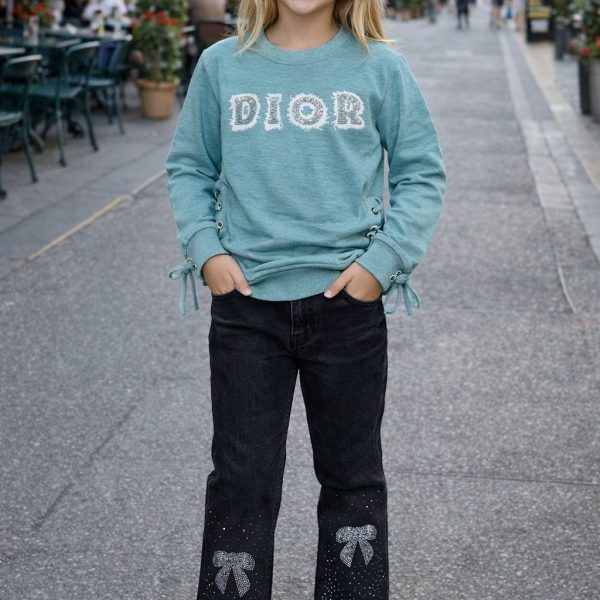 2pcs Pull dior + Jean noir Zara