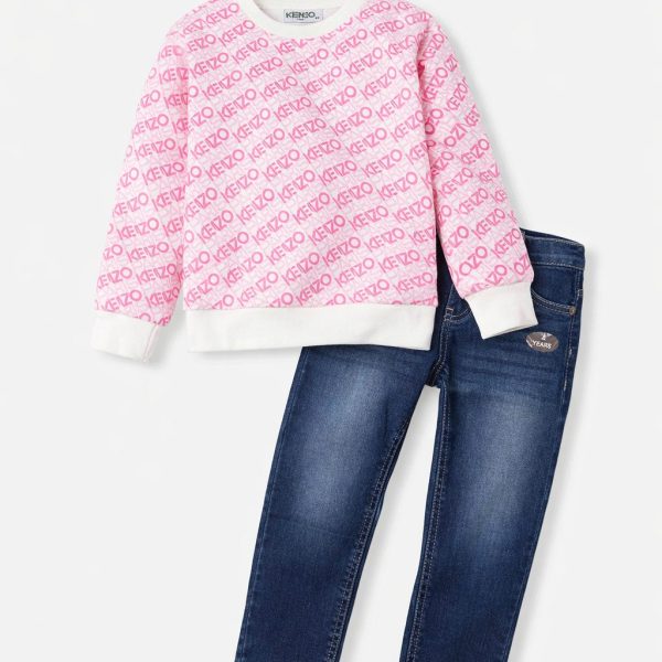 2pcs Pull Kenzo + Jean noir LV