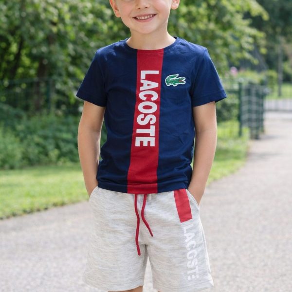 Ensemble Lacoste Été en coton élastiqué