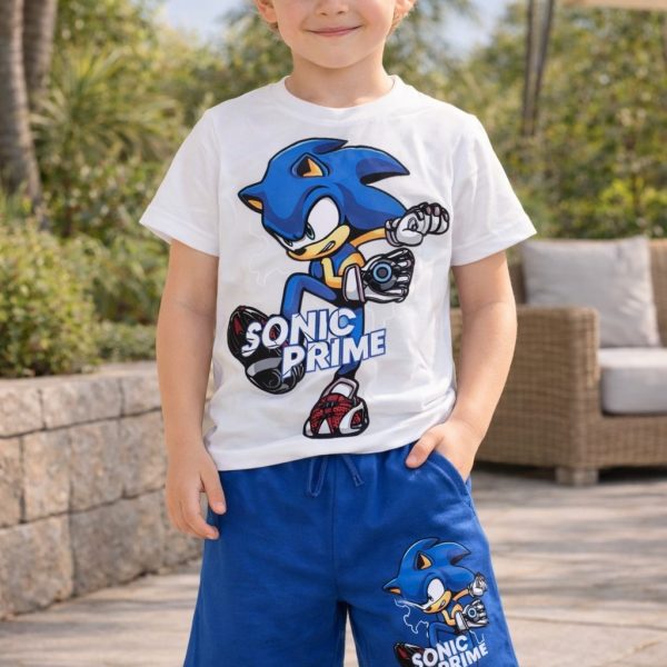 Ensemble t-shirt et short Sonic